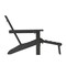Flash Furniture Black Adirondack Chairs with Ottoman-Cupholder, 2PK 2-LE-HMP-1045-110-BK-GG - alternate 7